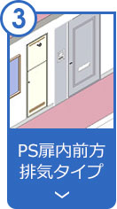 PS扉内前方排気タイプ